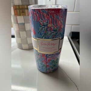New Lilly Pulitzer stainless steel tumbler cup